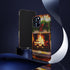 Candles on the Hearth Decorated for Christmas - Impact Resistant Phone Case